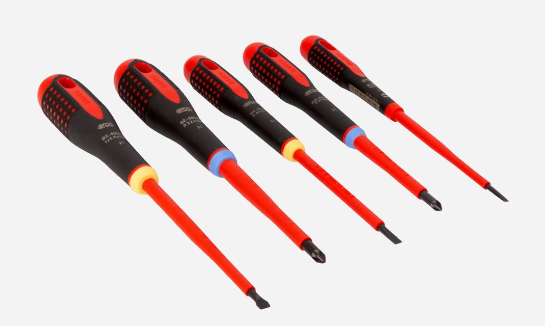 Bahco Schrauben-Set BE-9882S 1000 V Isolierte ERGO