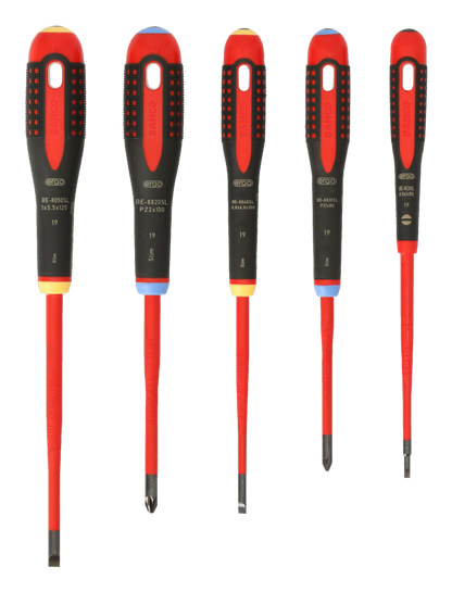 Bahco Schraubendreher BE-9882SL-XE 1000 V VDE-Isolierte Set