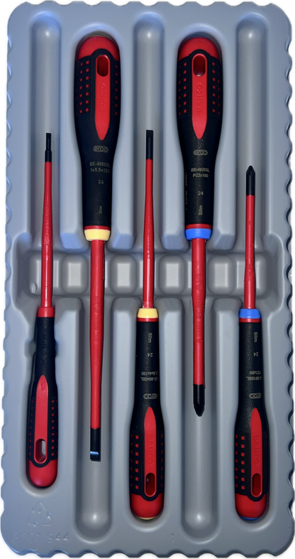Bahco Schraubendreher BE-9882SL-XE 1000 V VDE-Isolierte Set