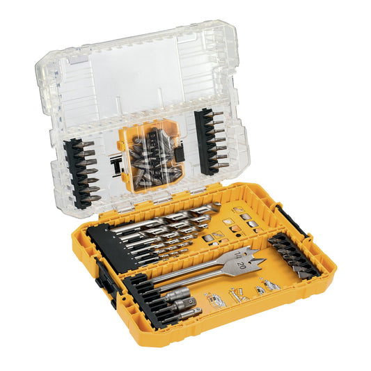 DeWALT Bohrerset DT70757-QZ 18 V 55-tlg Holz Metall Set