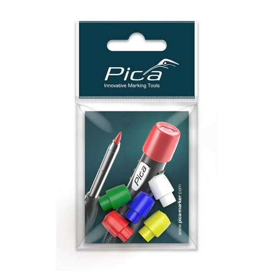 Pica Muffen 7070 Fein Dry Farben Weiss Rot Blau Gruen Set