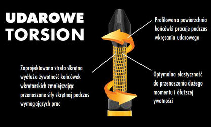 DeWALT Schlagbits DT7390T-QZ 18 V Pozi 1 PZ1 Torx Set