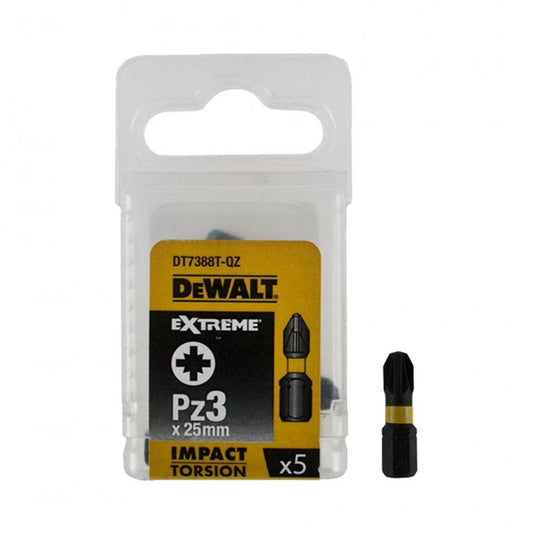 DeWALT DT7388T-QZ Satz Mit 5 Stück Torison Schlagrädern – Extreme Impact Torsionszone