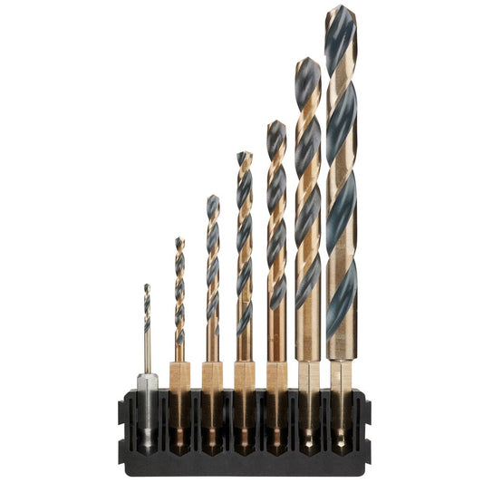 DeWALT DT70831-QZ Metallbohrer Set – Hochwertige Schwarz-Gold Beschichtung