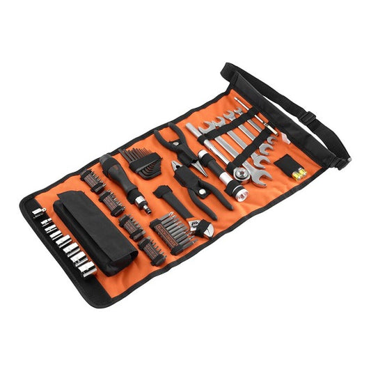 Black+Decker A7144 Werkzeugset 71 Teile – Vielseitiges Autozubehör und Schraubenschlüssel