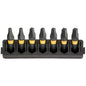 DeWALT DT70815-QZ Tough Case Plus – 7-teiliges Set Mit EXTREME FLEX TORQ Technologie