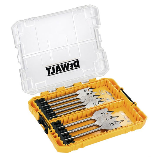 DeWALT Holzbohrer-Set 18 V 8-Teilig Chrom-Vanadium