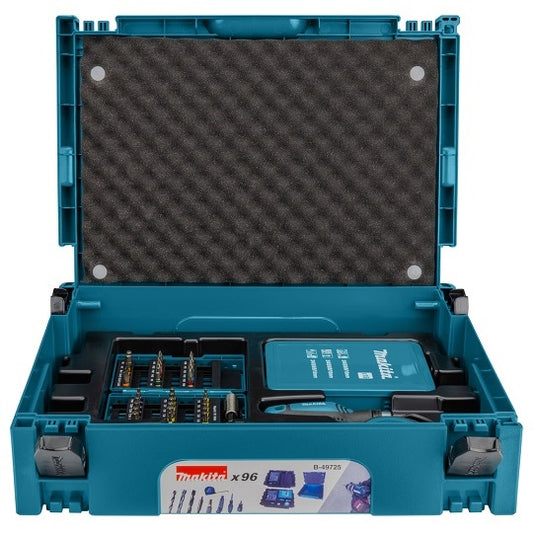 Makita Bohrer-Scheiben-Set B-49725 18 V 96-teilig MAKPAC