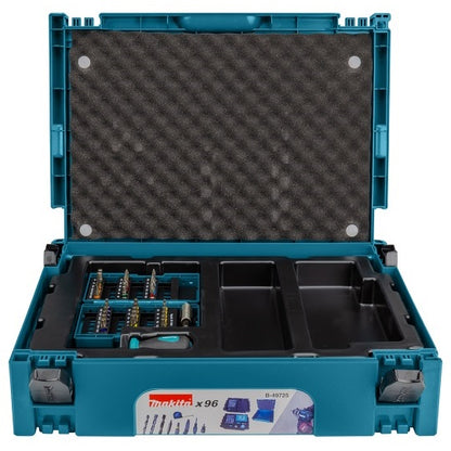 Makita Bohrer-Scheiben-Set B-49725 18 V 96-teilig MAKPAC