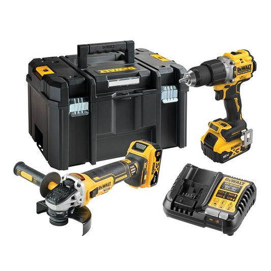 DeWalt DCK2026P2T-QW Kombi-Satz – Leistungsstarker 18V XR Akku mit 2x50Ah