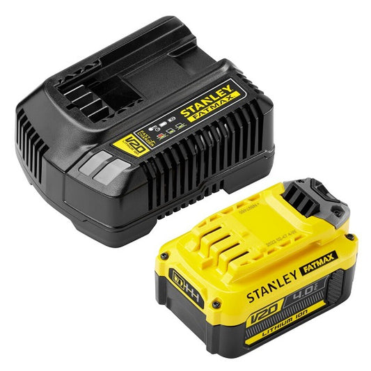 Fatmax STANLEY SFMCB14M1-QW – Hochleistungs Akkupack Mit Ladegerät