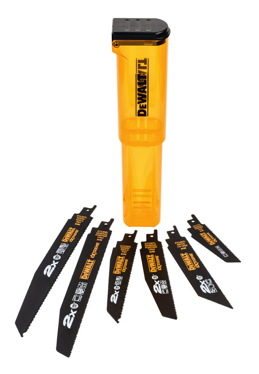 Dewalt DT2440L-QZ Satz Mit 6 Säbelsägeblättern – Hochleistungs-Schneidefähigkeit