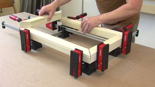 Bessey Rahmenmontage Set für Tischlerpressen – Flexible Klemmkraftanpassung