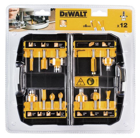 DeWalt OberfräsenBitSatz DT90016-QZ 18 V Hartmetall Set