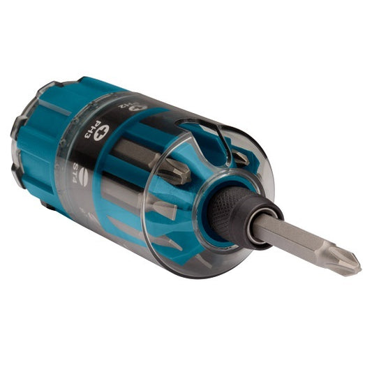 Makita 1/4 Zoll Steckschlüsselsatz Im Griff Mit Magazin – 18-teiliges Set Mit Magnethalter