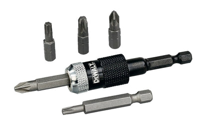 Dewalt Bit-Satz Adapter 18 V 1/4 Zoll 6-teilig Kompakt