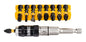 DeWALT 10-teiliger 1/4 Zoll Schlagschraubersatz – Verstärkte Torsionsschlagräder mit Magnetadapter