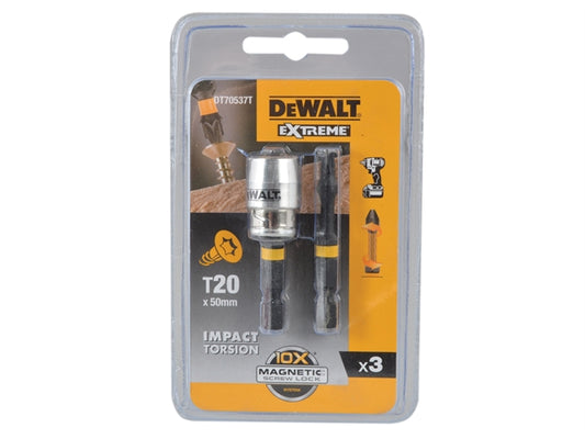 DeWALT Schlagsatz TX20 18 V FlexiTorsionszone Kompakt Set