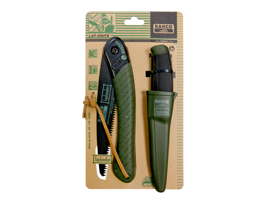 Bahco Laplander LAP-KNIFE – Vielseitige Klappsäge Für Camper Und Outdoor-Enthusiasten