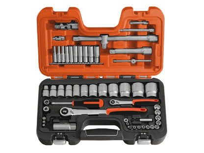 Bahco Steckschlüsselsatz S560 0 V 56 Teiliges Set Etui