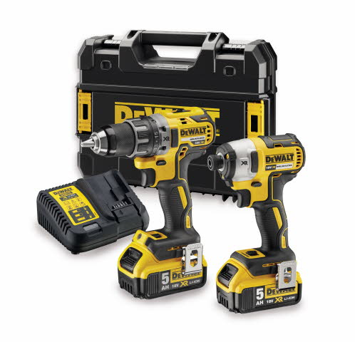DeWALT DCK268P2T Akku-Kombi-Set – Bürstenloser Hochleistungsmotor Mit 205 Nm Drehmoment