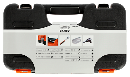Bahco Ratschen-Einsätze S240-SPL 0,5 Zoll Antrieb Set