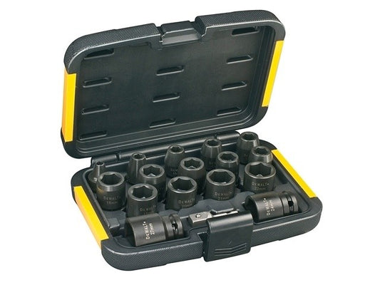 DeWALT DT7506-QZ – 17-Teiliges Set Mit 1/2 Zoll Schlagschraubereinsätzen