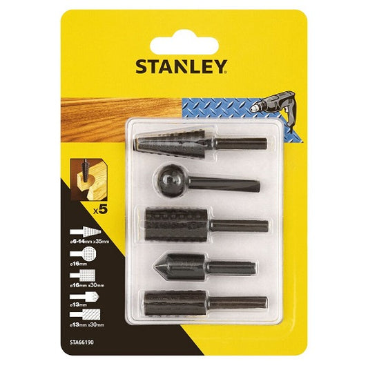 Stanley Drehfeilenset STA66190-QZ Rotationsfeilen Kompakt