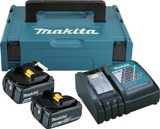 Makita 2 Akku-Pack BL1850B – Zuverlässige Energie für Akku-Werkzeuge