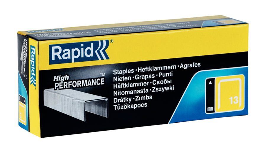 Rapid Hochleistungs-Heftklammern Nr 13 – Unsichtbare Befestigung für Dekorative Arbeiten