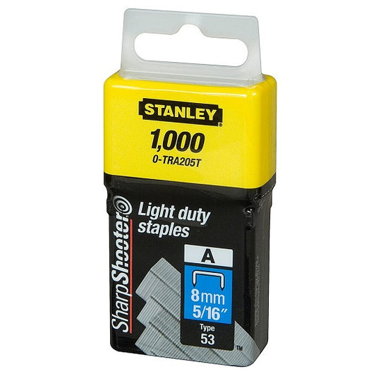 Stanley A 8mm Stahlheftklammern 1-TRA205T – Robuste Und Rostbeständige Qualität