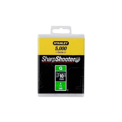 Stanley Robuste Stahlheftklammern G Typ 12 mm Verzinkt