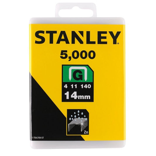 Stanley Stahlheftklammer G 14mm – Robuste und Langlebige Stahl-Klammern