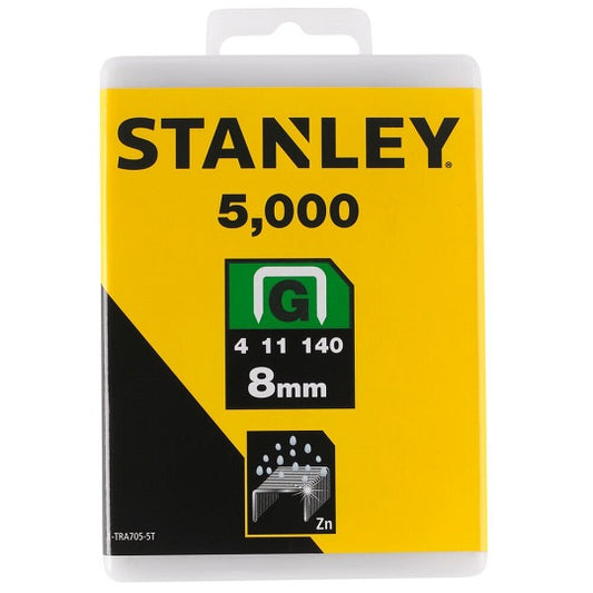 Stanley Stahlheftklammer G 8mm – Robuste und Rostbeständige Qualität